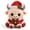 Santa#4, variant on Christmas Highland Cow 3D Pearl Bead DIY Kit - Glossy Pearl Look Beads Craft Set, Unique Stocking Stuffer Idea for Teens Girls Boys and Creative Adults (Elf)