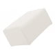 thumbnail image 5 of Escritorio del reposapiés, almohadilla de espuma suave Cojín del pie Almohada del taburete del pie para accesorios de oficina y hogar Blanco Macarena Cubierta de puf otomano, 5 of 8