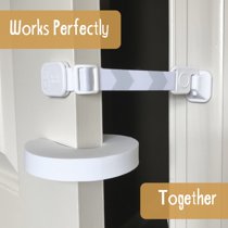 Door Buddy Child Proof Door Lock Plus Finger Pinch Guard Foam Door