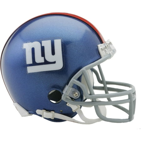 Giants Revolution Helmet - Riddell New York Giants VSR4 Mini Football Helmet
