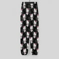 thumbnail image 2 of Hello Kitty Women's Harem Pants, Hippie Casual Pants Flowy Yoga Trousers with Pockets, 2 of 7