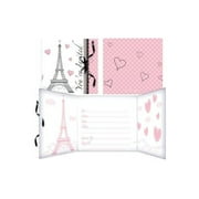 Creative Converting 895584 Party In Paris Gatefold Invitation