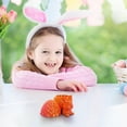 thumbnail image 5 of Reduced Price WIZUTIZ Easter Hollow Bunny Scale Collectible Model Toy Gift Set For Home Decoration Orange, 5 of 5