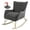 Dark Grey, variant on Nursery Rocking Chair Cover with Non-Slip Foam Strips Stretch Glider Armchair Slipcover for Baby Room Off-White