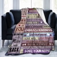 thumbnail image 4 of LHSHID Custom Blanket for Granddaughter Personalized to My Granddaughter from Grandma Letter Throw Blanket for Couch Bed Sofa Mothers Day Birthday Gifts 30"x40", 4 of 6