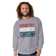 thumbnail image 5 of US Army Country Honor Integrity Sweatshirt for Men or Women Brisco Brands S, 5 of 6