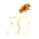 thumbnail image 2 of Camisetas con gráficos clásico para mujeres y adolescentes y niñas, playera de verano con estampado estéticoWomen's Fashion Casual T-Shirt with Creative Cat and Sunflower Print, Round Neck, Short Sl, 2 of 6
