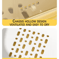 thumbnail image 4 of Soluxeo Baby Bottle Drying Rack with Cover, Dustproof Portable Baby Bottle Storage Organizer with Removable Drain Tray, Yellow, 4 of 8
