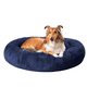 thumbnail image 1 of Camita Bienestar Cama Redonda Antiestrés para Perros Doble Vista Memory Foam Grande 100cm - Azul, 1 of 2