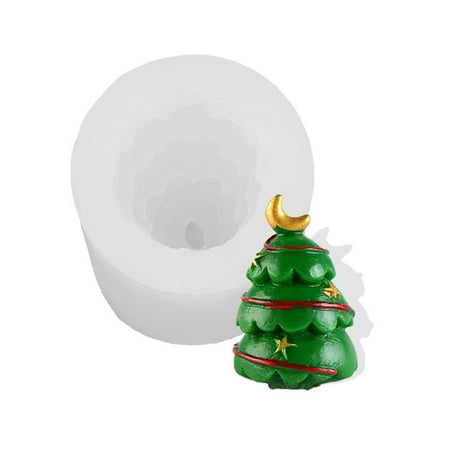 

3D Christmas Tree Mold Chocolate Fondant Cake Decoration Mould Template