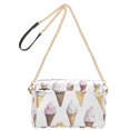 thumbnail image 2 of FORMRS Women Crossbody Purse with Chain Strap Vegan Leather Shoulder Handbag, Ice Cream Pattern, 2 of 7