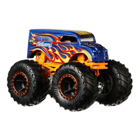 Hot Wheels Monster Trucks Die-Cast Vehicle (Styles May (Best Nitro Monster Truck)