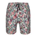 thumbnail image 3 of Fotbe Daisies Flowers Trajes de Baño Estampados para Hombre, Shorts de Verano de Secado Rápido, Ropa de Playa, Bañadores-3X-Large, 3 of 6