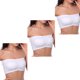 thumbnail image 1 of paquetes de sujetador de tubo bandeau sin costuras para mujer, bralette acolchado sin tirantes (blanco-XL)-blanco-XL oso de fresa Electrónica, 1 of 4