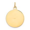 thumbnail image 3 of Real 14kt Yellow Gold U.S. ARMY Insignia Disc Pendant; for Adults and Teens; for Women and Men, 3 of 4