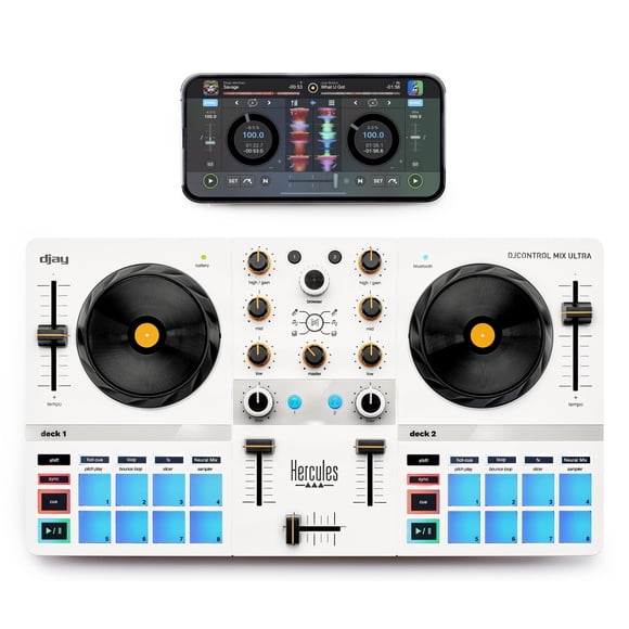 Controlador de DJ Hercules DJControl Mix Ultra para smartphones