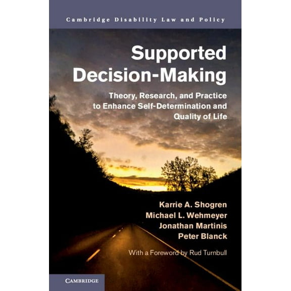 Cambridge Disability Law and Policy Supported Decision-Making, (Hardcover)