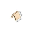 thumbnail image 2 of Unique Bargains Belt Buckle End Tips, 6mm Ribbon Crimp Clasps for DIY Gold Tone 24Pack, 2 of 6
