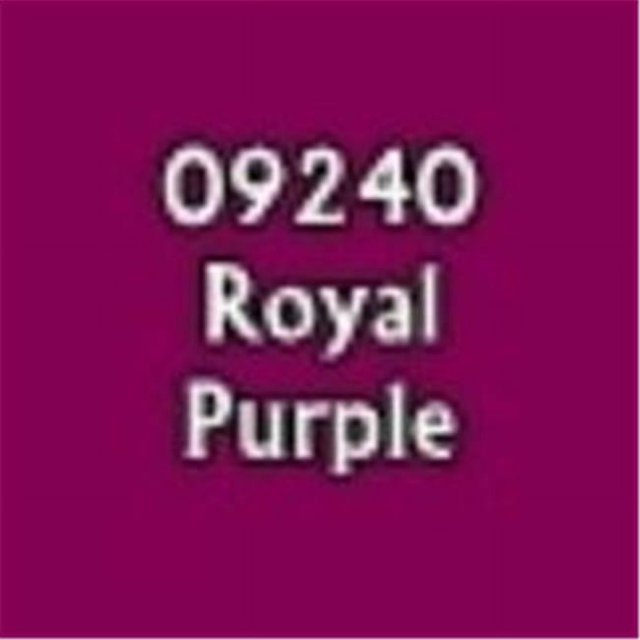 Reaper Miniatures REM09240 0.5 oz Master Series Paint Dropper Bottle, Royal Purple