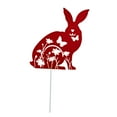 thumbnail image 2 of LOVIVER Metal Lawn Stakes Decoration Sculpture Multipurpose Scene Layout Props Ornaments Red, 2 of 8