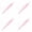 Pink Handle, White Bristles, variant on Mini Cleaning Brushes, Plastic Detail Cleaner Brushes for Keyboards, Anti Static ESD Brush with Nylon Bristles for Electronics, Colored Handles, For Shavers, Razor Heads, Trimmers, Keyboards, 4.3"