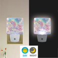 thumbnail image 5 of LED Sensor Night Light Dusk to Dawn Auto ON & Off, Plug-in Rainbow Colors Unicorn, 5 of 7