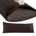 thumbnail image 2 of AUDeals Brushed Microfiber Body Pillow Ultra Soft Full Length Pillow for Adults, Cooling & Hypoallergenic Perfect for Side Sleepers, Pregnancy, Lounging, 2 of 8