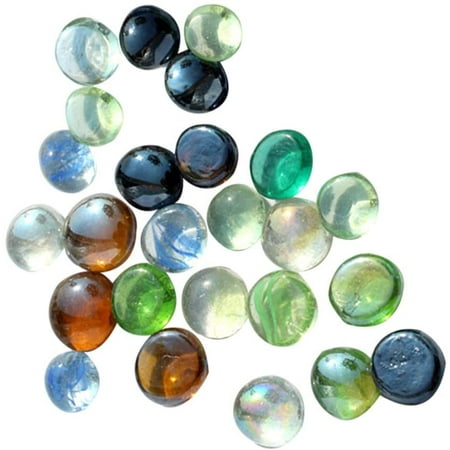 70pcs 500g Glass Stone Flat Bead Stone Gems for DIY Decorative ...
