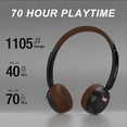 thumbnail image 4 of Auriculares SUNJOM Sirius 70H Playtime inalámbricos ANC/ENC negros, 4 of 6