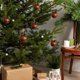 thumbnail image 4 of xihome Juego de 3 adornos colgantes navideños de campanas con textura de hierro vintage para decorar el rbol., 4 of 6