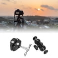 thumbnail image 4 of Camera Mount, 1/4 And 3/8 Screw Holes Wear Resisting All Metal Material Camera Clamp Mount  For Camera, 4 of 8