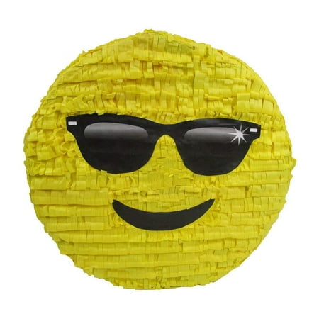 Cool Sunglasses Emoji Pinata, 16in
