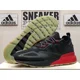 thumbnail image 2 of Adi-das Originals Men's ZX 2K BOOST - H01925 - Black / Scarlet - Gum - Size: 8.5, 2 of 6