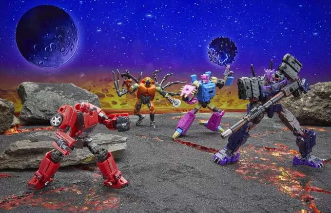 Hasbro Transformers Legacy United Child Cliffjumper Action Figures, Plastic, 6", Multipack