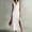 White, variant on Womens Maxi Wedding Guest Dresses Cotton Linen Casual Long Sleeveless Side Slit Cowl Neck Tank Dress for Ladies Beach