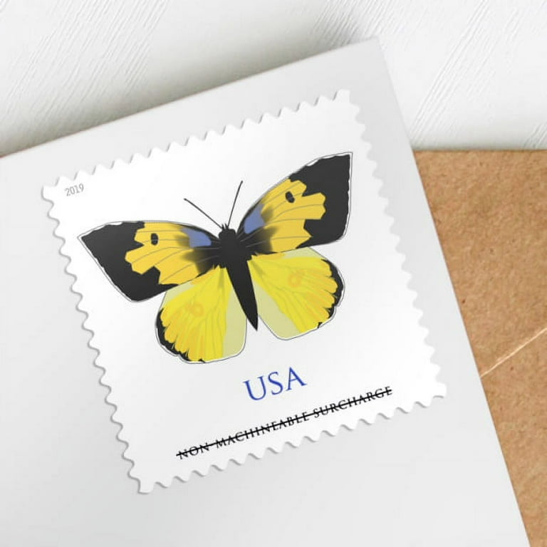 California Dogface Butterfly 1 Sheet of Twenty (Two-ounce) Forever USPS Postage Stamp Celebrate Wedding (20 Stamps)