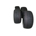 thumbnail image 2 of Antego Tire and Wheel (Set of 4) 20x10.00-10 ATW-020 Turf Tires with 10x7 Fusion Glossy Black Wheels for Golf Carts, 2 of 2