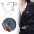 thumbnail image 1 of Cancer Awareness Ribbon Brooch Alloy Pin For Women Support Fight Against Jewelry Ribbon Strength, 1 of 6
