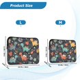 thumbnail image 4 of FORMRS 13-13.3 inch Laptop Sleeve Case Soft Carrying Quilted Computer Bag Cover, Cute Dinosaur, 4 of 7
