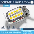 thumbnail image 2 of Eigraketly Linterna de luz de trabajo LED Linterna impermeable para acampar con pantalla de alimentación Interruptor de botón de luces de advertencia Ropa Deportiva, Zapatos Un gran Eigraketly OD024388-01B, 2 of 6