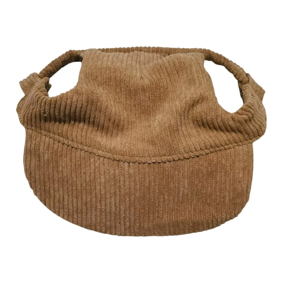 Dog Cat Baseball Cap with Ear Holes, Breathable Outdoor Sports Sun Hat, Adjustable Summer Visor for Walking Hiking Beach All Breeds Khaki M