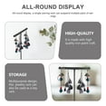 thumbnail image 3 of Shisuyan Display Storage Rack Black 3Pcs 4.3X2.4X1.4in, 3 of 9