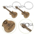 thumbnail image 2 of KAKOWELY guitar keychain 3pcs Multi-Functional Guitar Keychain Adorable Key Ring Music Theme Party Keychain Novelty Guitar Key Pendant Guitar Keychain Pendant, 2 of 4