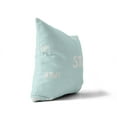 thumbnail image 3 of Stop Light Blue Throw Pillow, 3 of 4