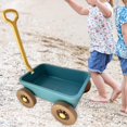 thumbnail image 6 of guohui Beach Toy Cart Handheld Storage Car Wagon Toy Garden Tool Pretend Play Wagon Blue, 6 of 9