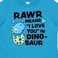 thumbnail image 4 of Inktastic Rawr Means I Love You in Dinosaur Valentine Boys or Girls Toddler T-Shirt, 4 of 5