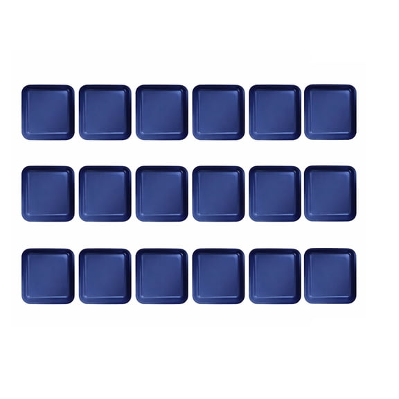 Creative Converting Navy Blue Dessert Plates, 18 ct