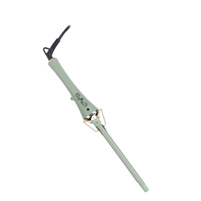 Small Curling Iron Wand, Ceramic Coating Hair Curling Wand Release Anion For Wet Hair For Home Use US Plug 110V