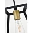 thumbnail image 6 of Indoor Modern Home Decorative Bright Ceiling Resolute 1 Light Black Pendant, 6 of 8