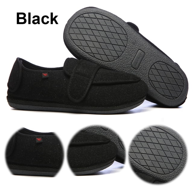 Artritis Edema House Shoes Zapatos para Diabéticos Ajustable Antideslizante Mujeres Hombres